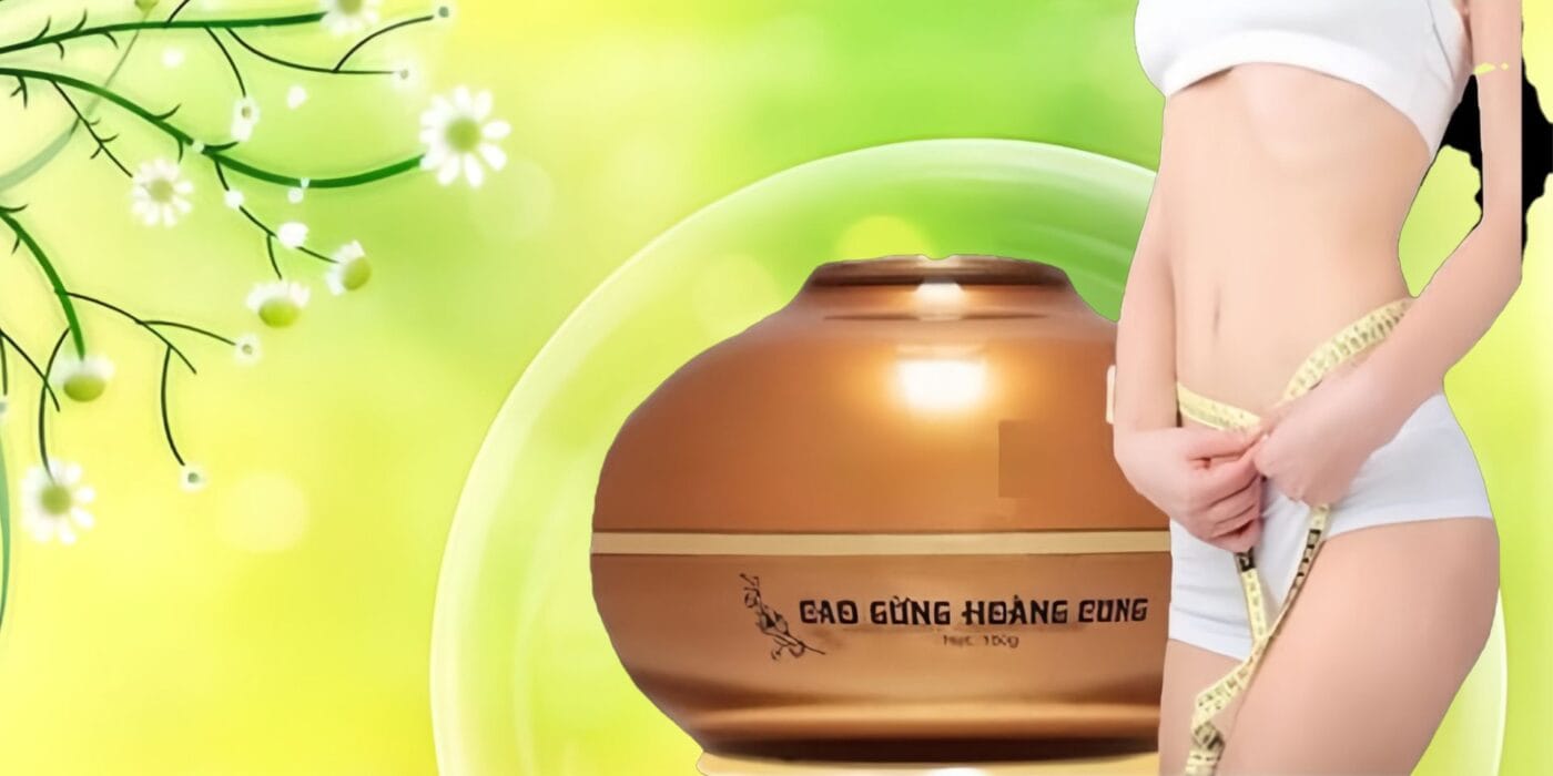 Cao gừng tan mỡ hoàng cung